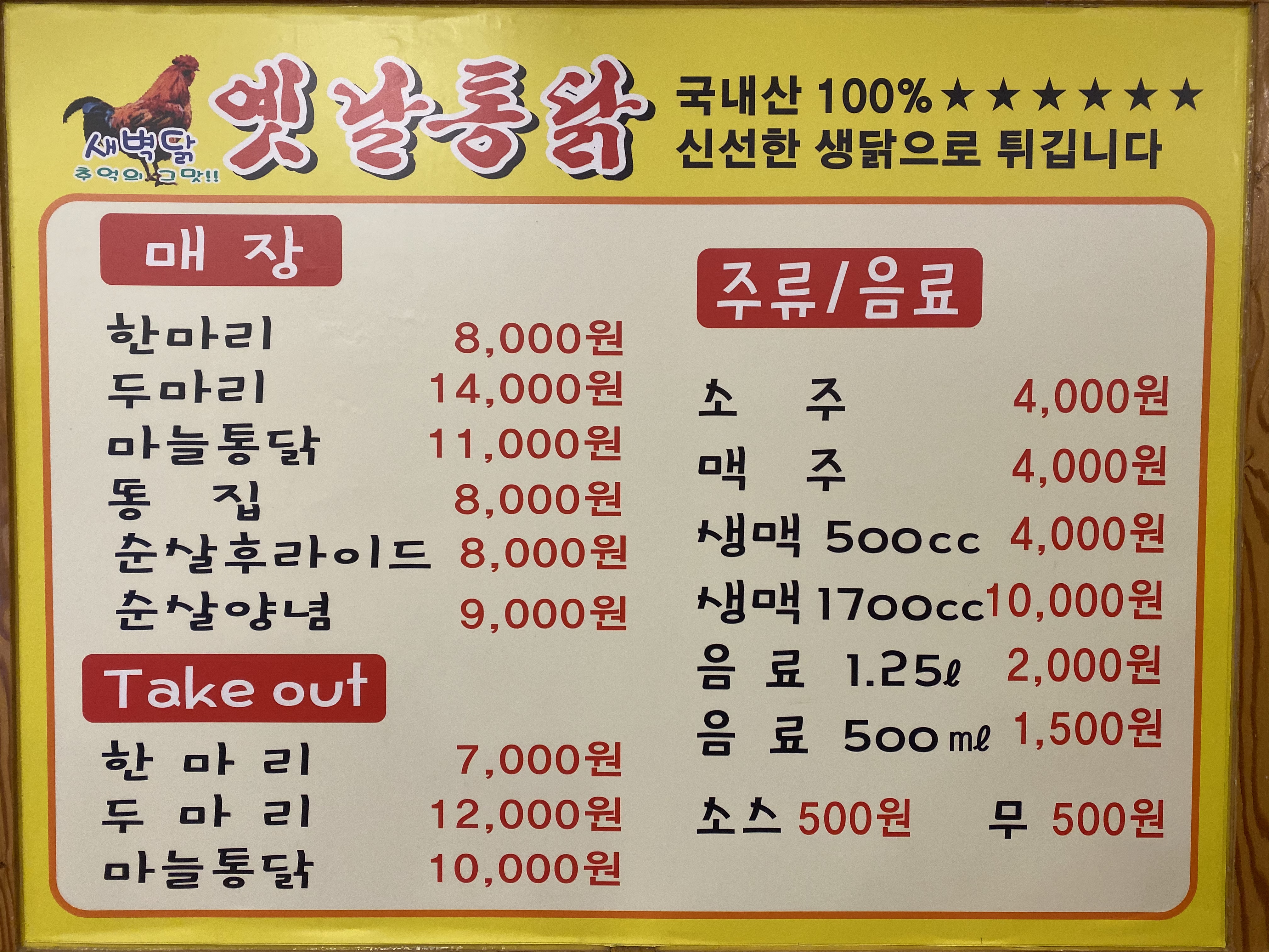 옛날통닭 울산대점