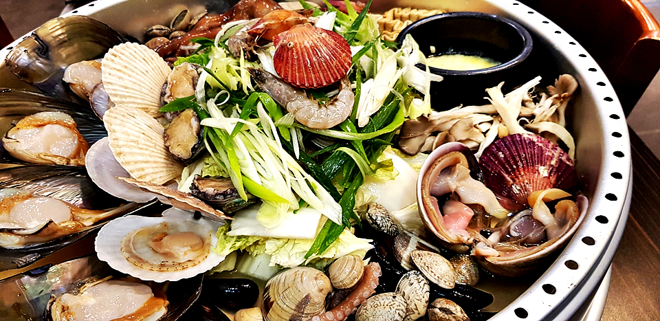 택이네조개전골 용화점
