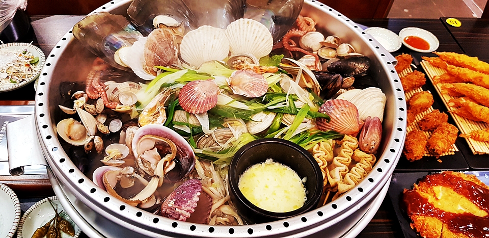 택이네조개전골 용화점