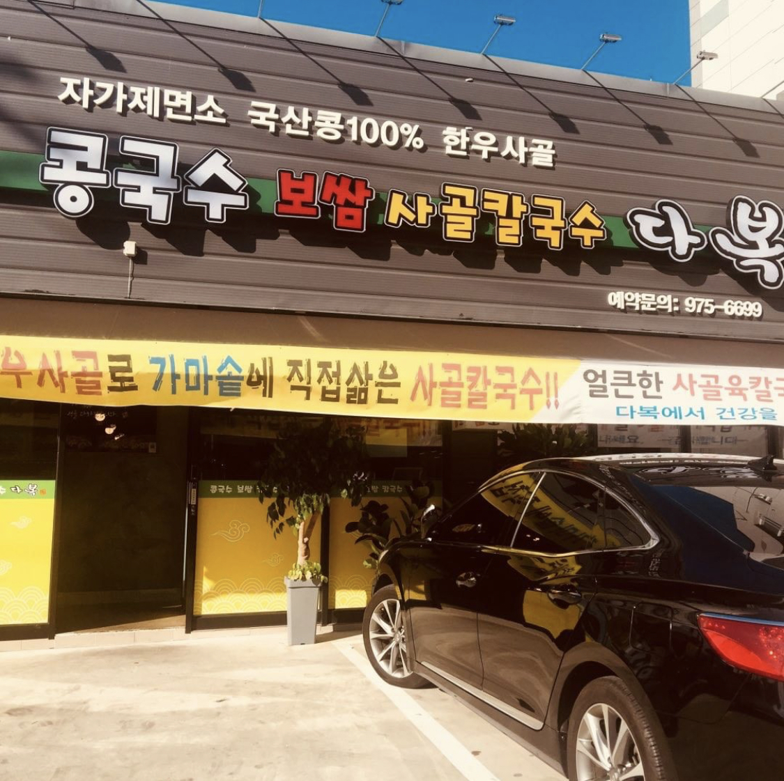 다복콩국수&보쌈