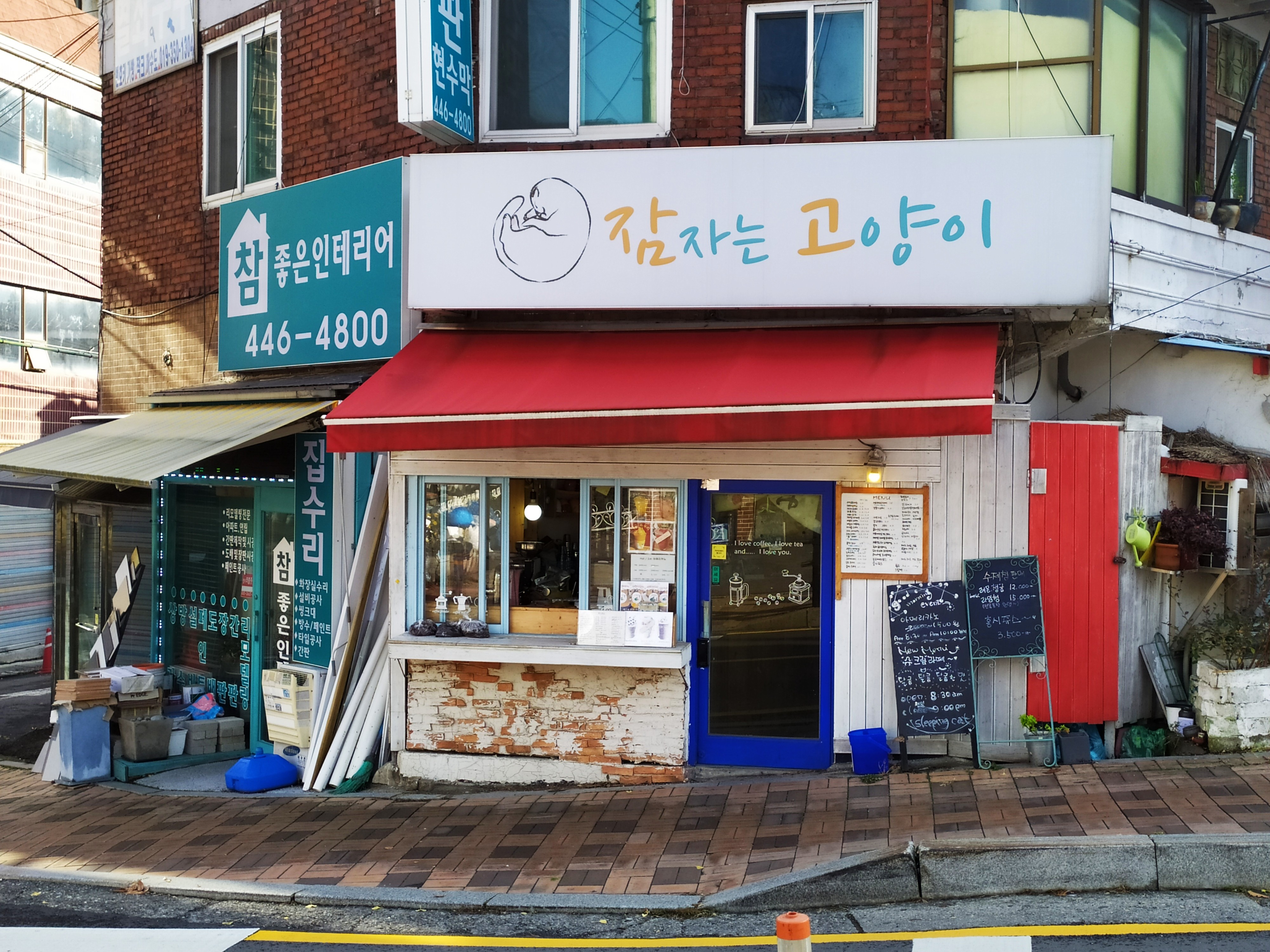 잠자는고양이