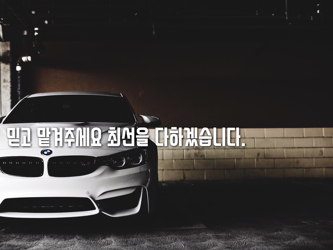 인기 출장세차