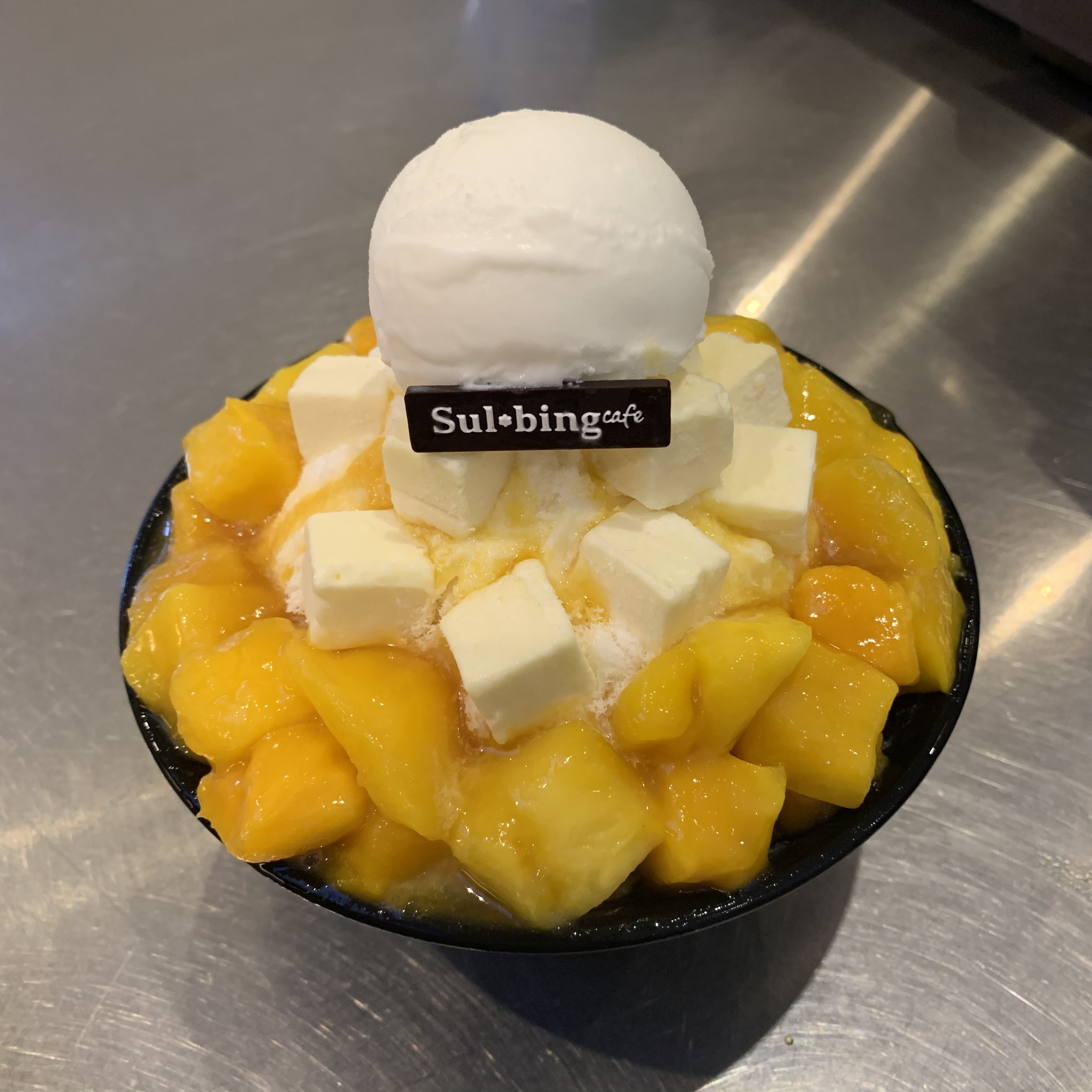 애플망고치즈설빙