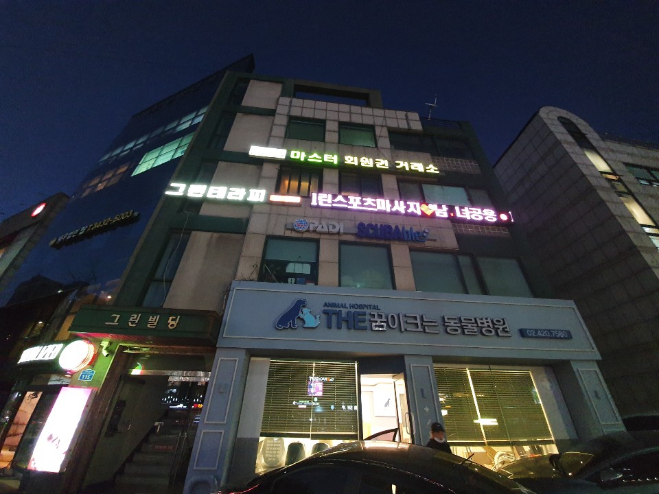그린테라피 잠실점 내부 또는 관련 모습