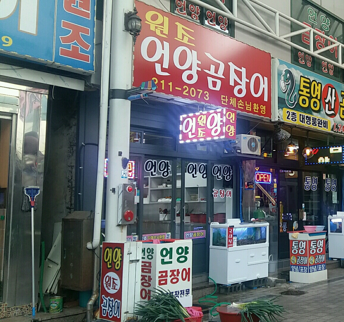 언양곰장어