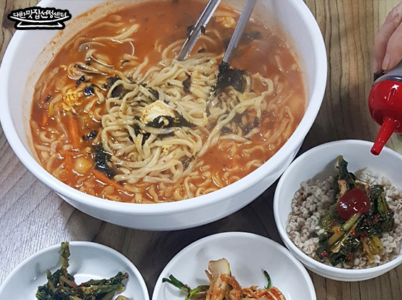 송자매바지락칼국수