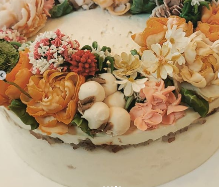 포유플라워케이크