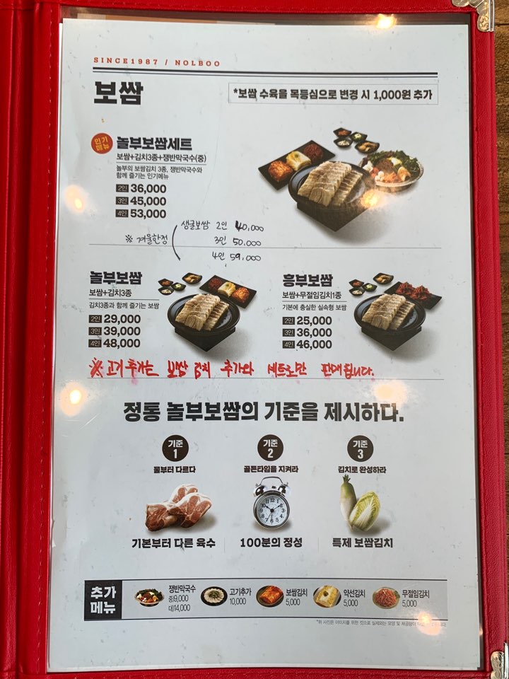 놀부보쌈&부대찌개 전남화순점