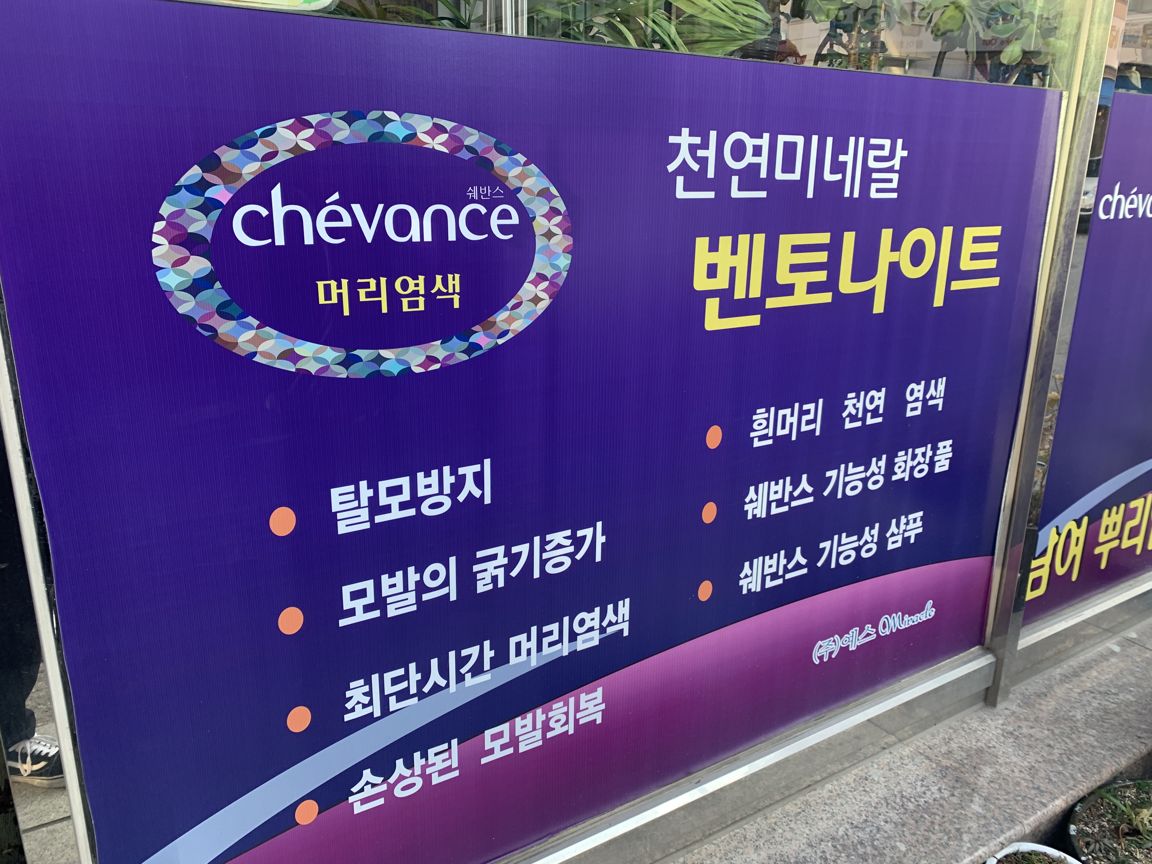머리염색체험방예스동백점