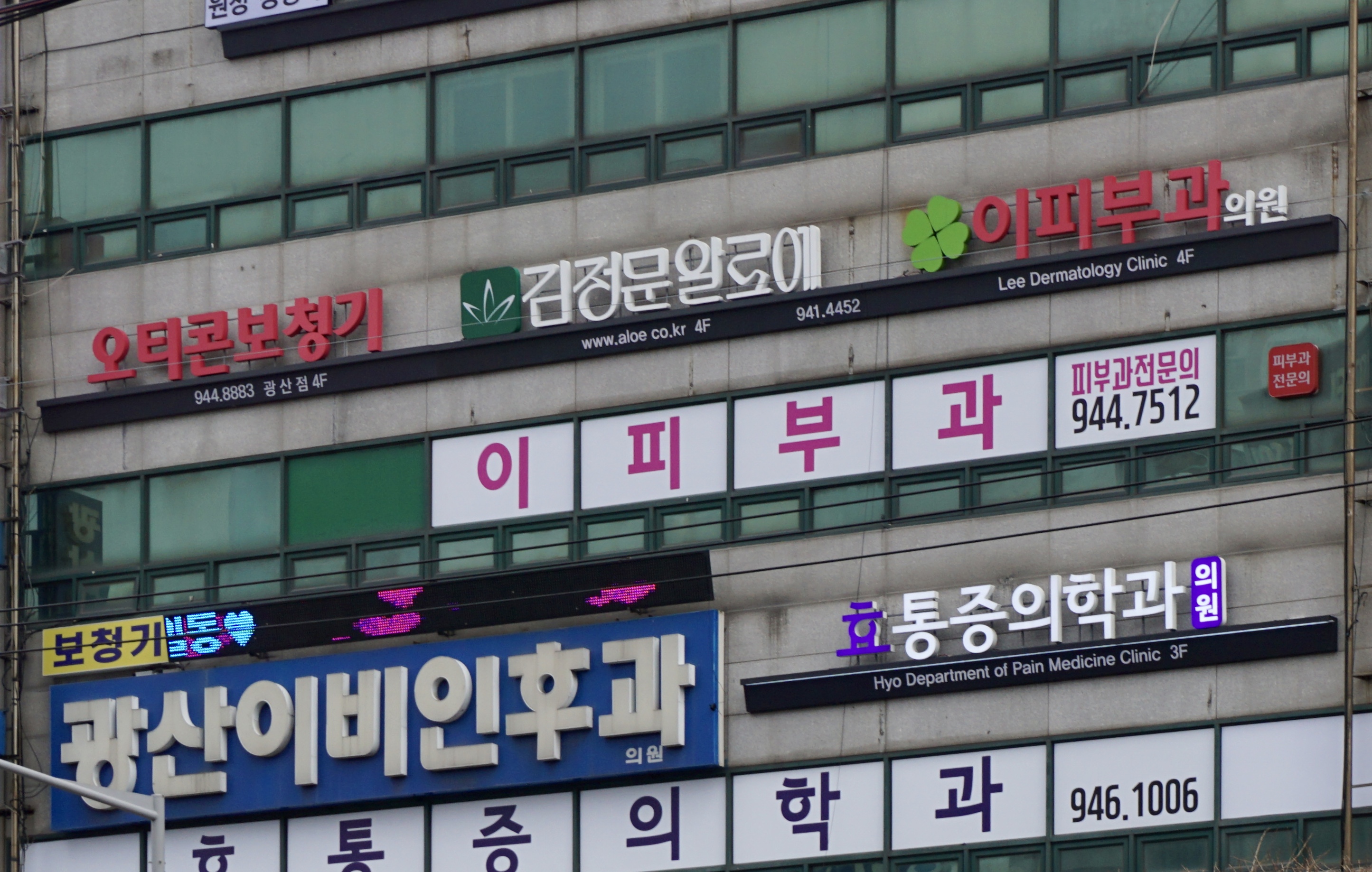 김정문알로에송정대리점