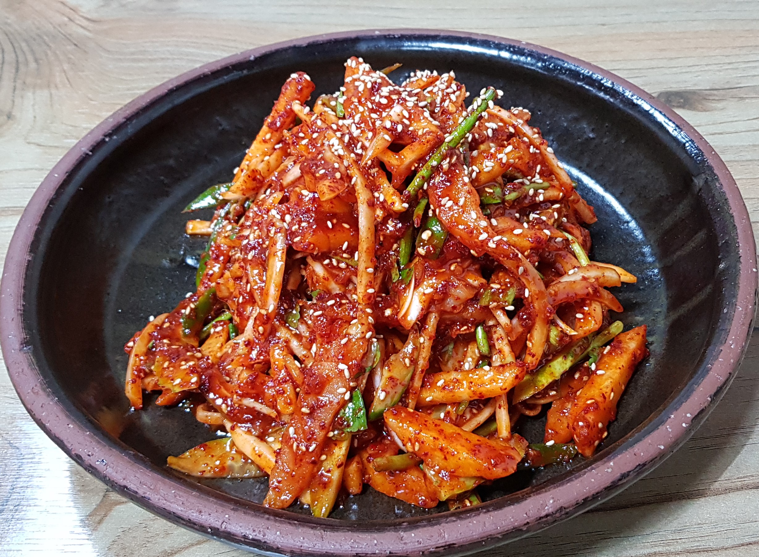 불타는명태조림