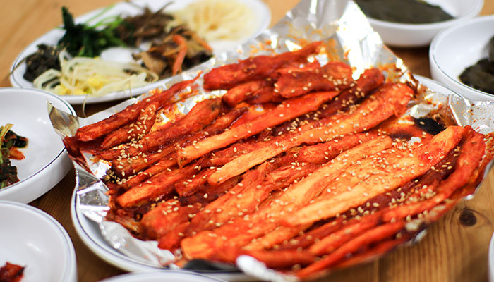 표충기사식당 내부 또는 관련 모습