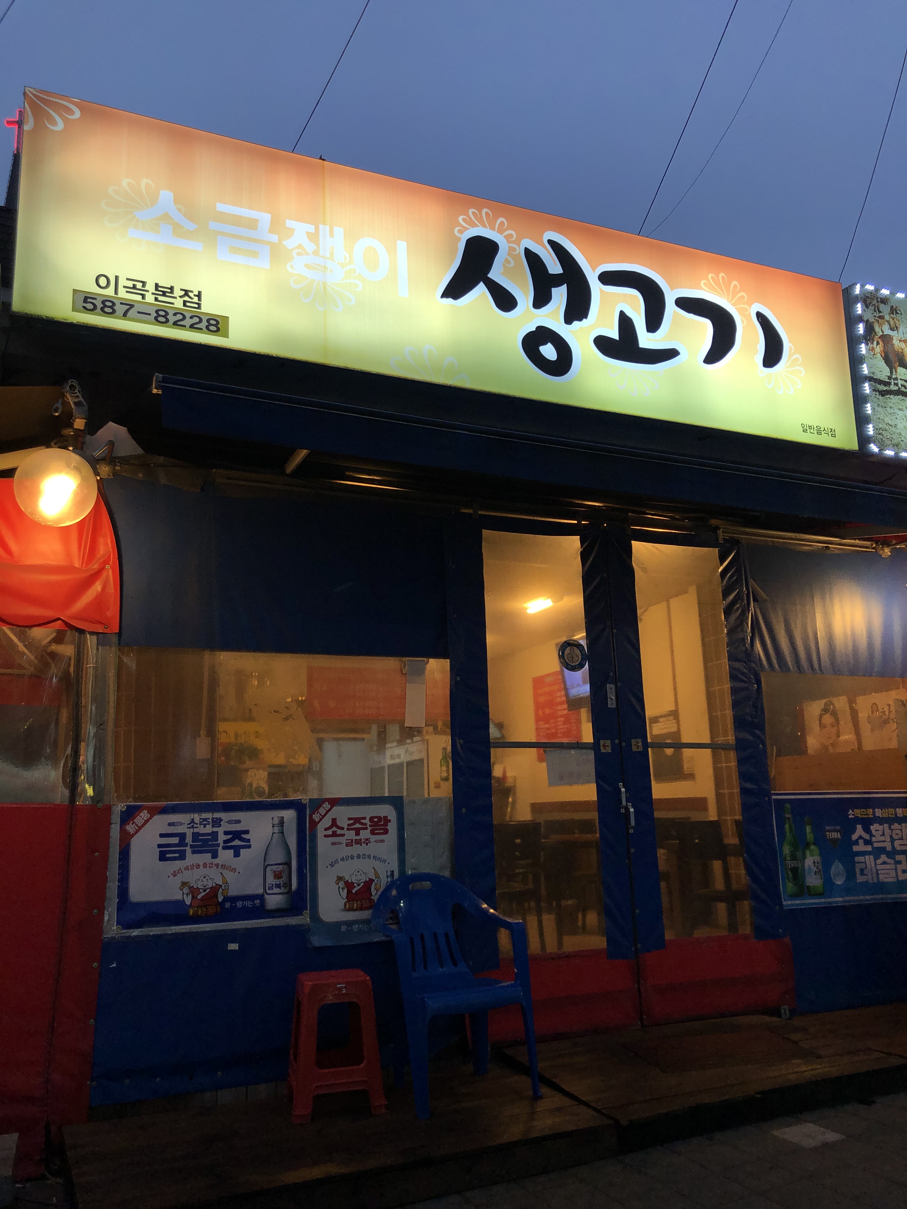 소금쟁이생고기