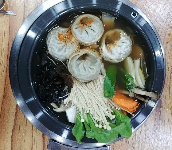 뱃말능이오리백숙