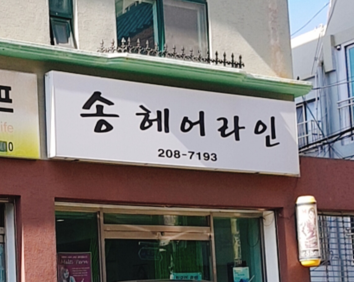 송헤어라인