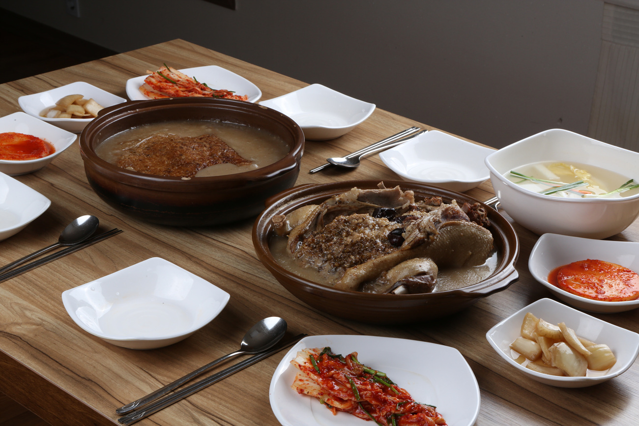 문전성시 장수오리