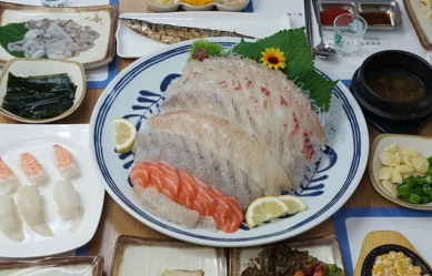 천하통일 회 수중공원