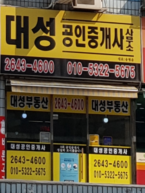 대성공인중개사사무소
