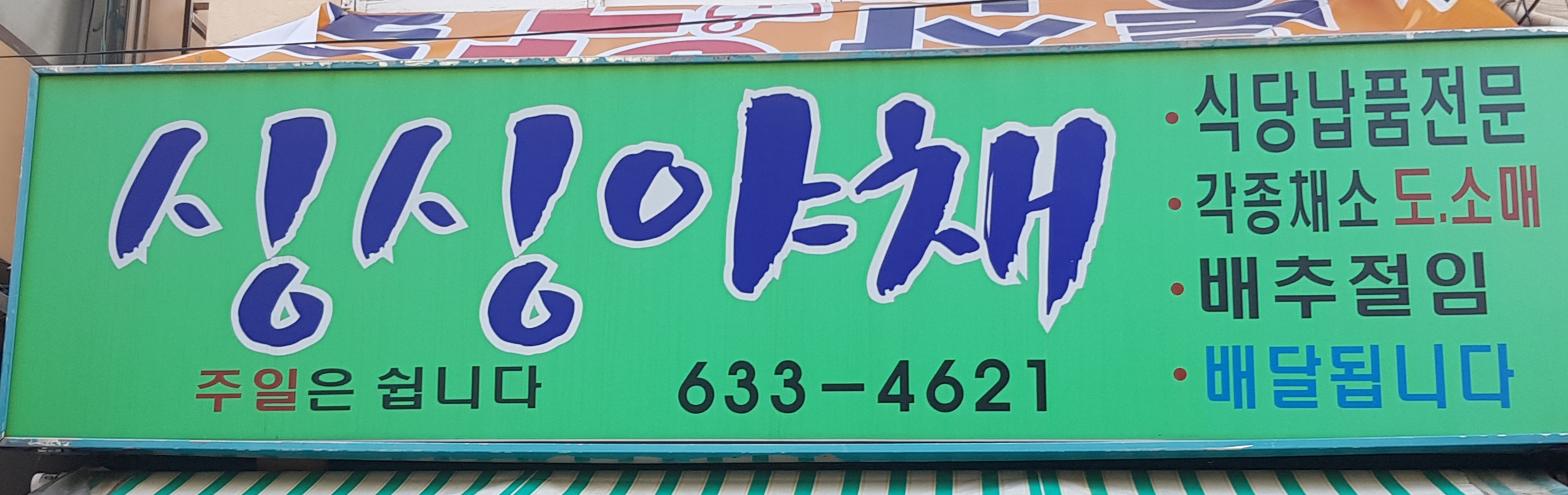 싱싱야채