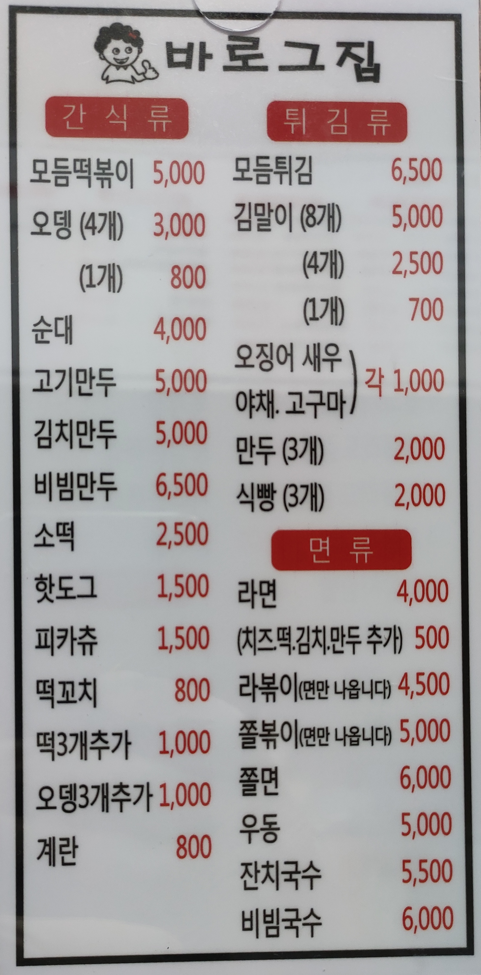 바로그집 상대점