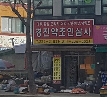 경진약초인삼사