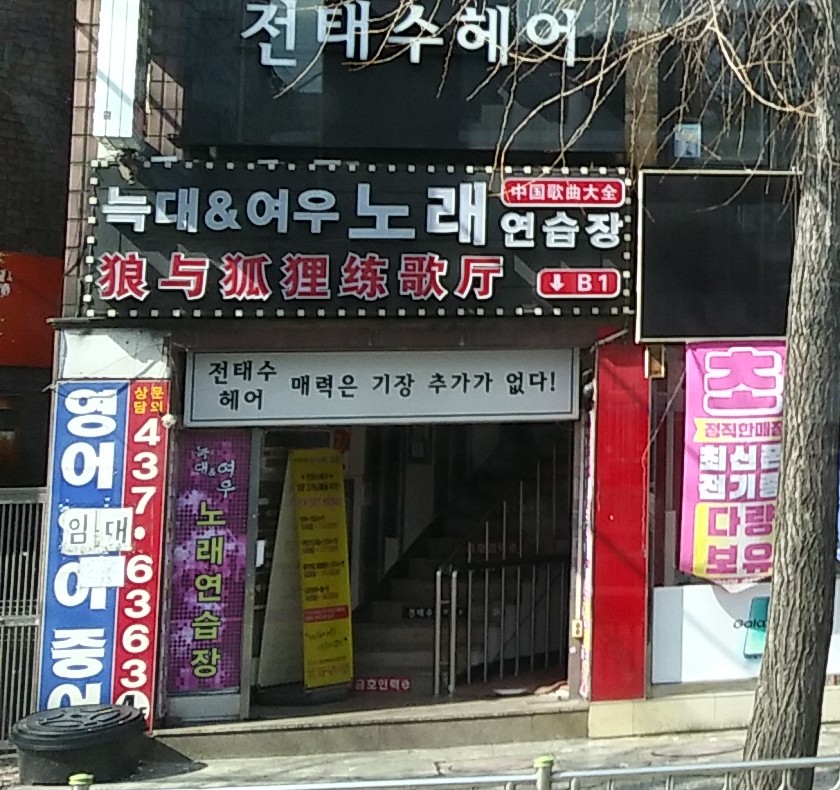 늑대&여우노래연습장
