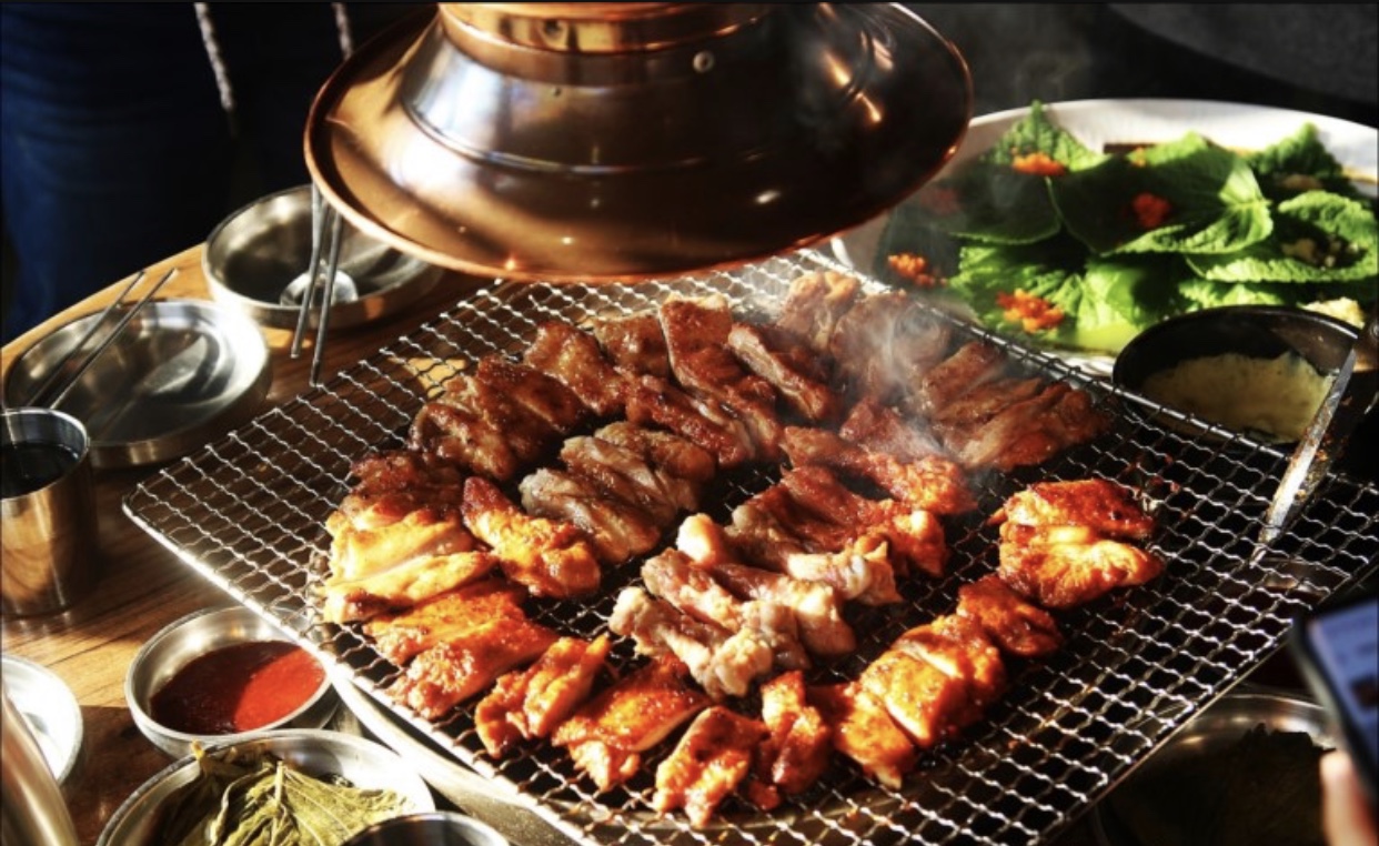 논닭숯불닭갈비 심곡점