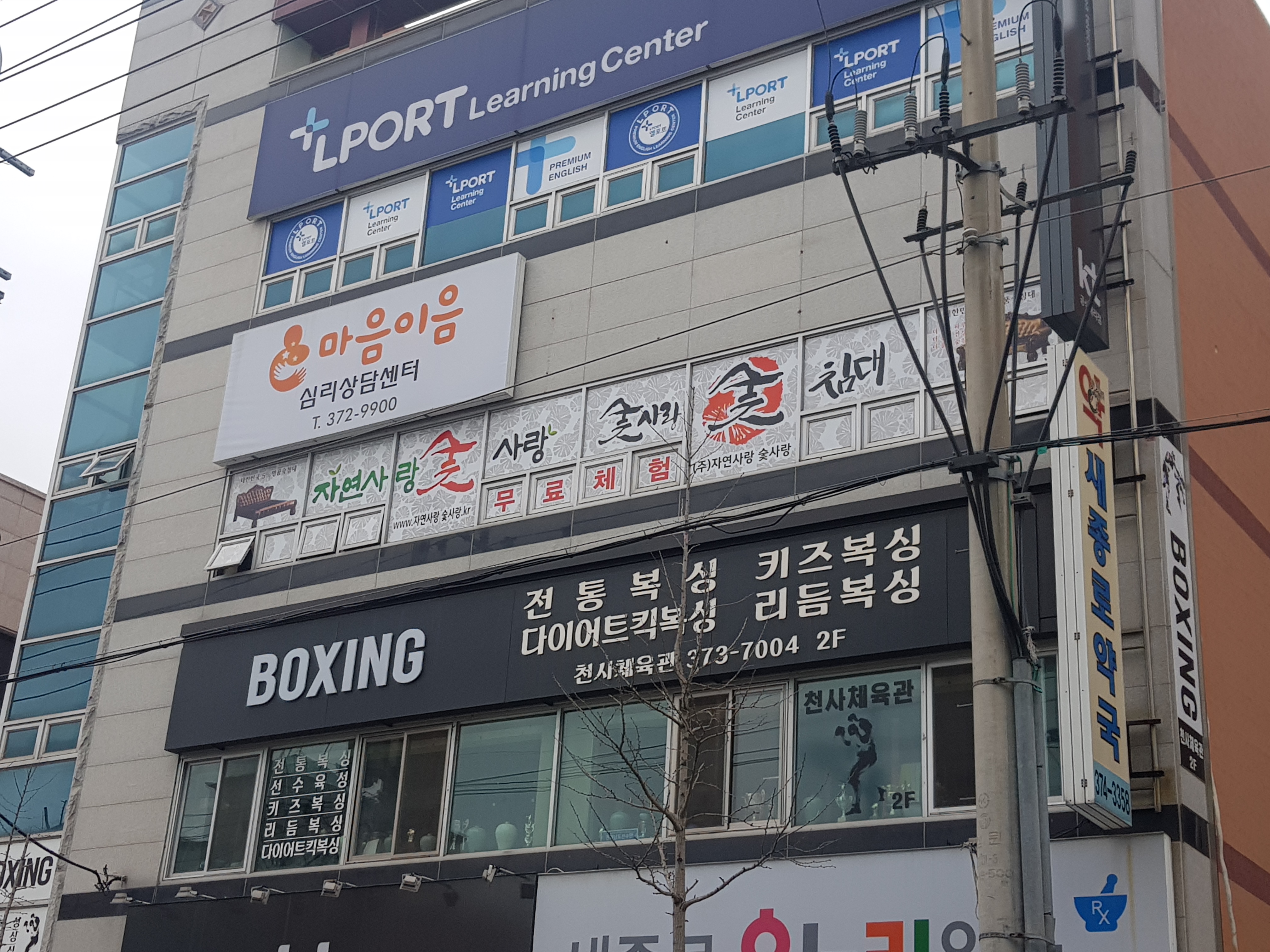 전라남도 화순군 화순읍 복싱체육관 천사체육관 내부 모습 2