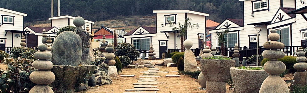 청산도 돌탑민박
