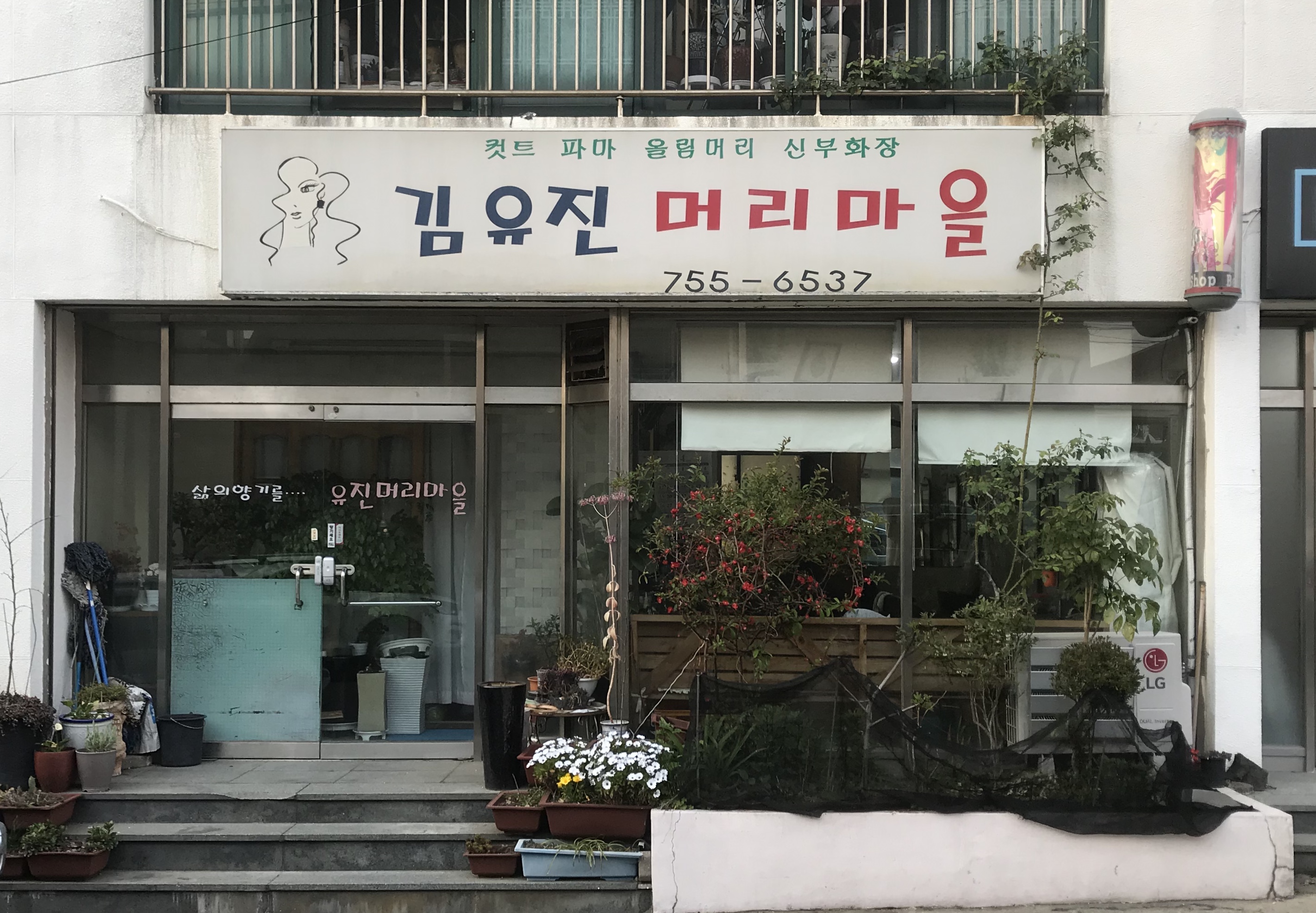 김유진머리마을