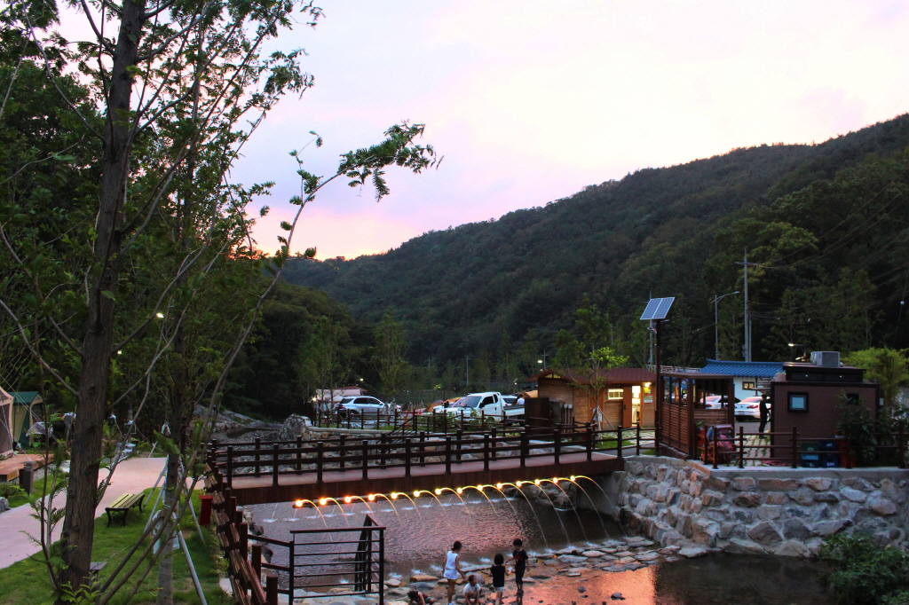 진밭골야영장