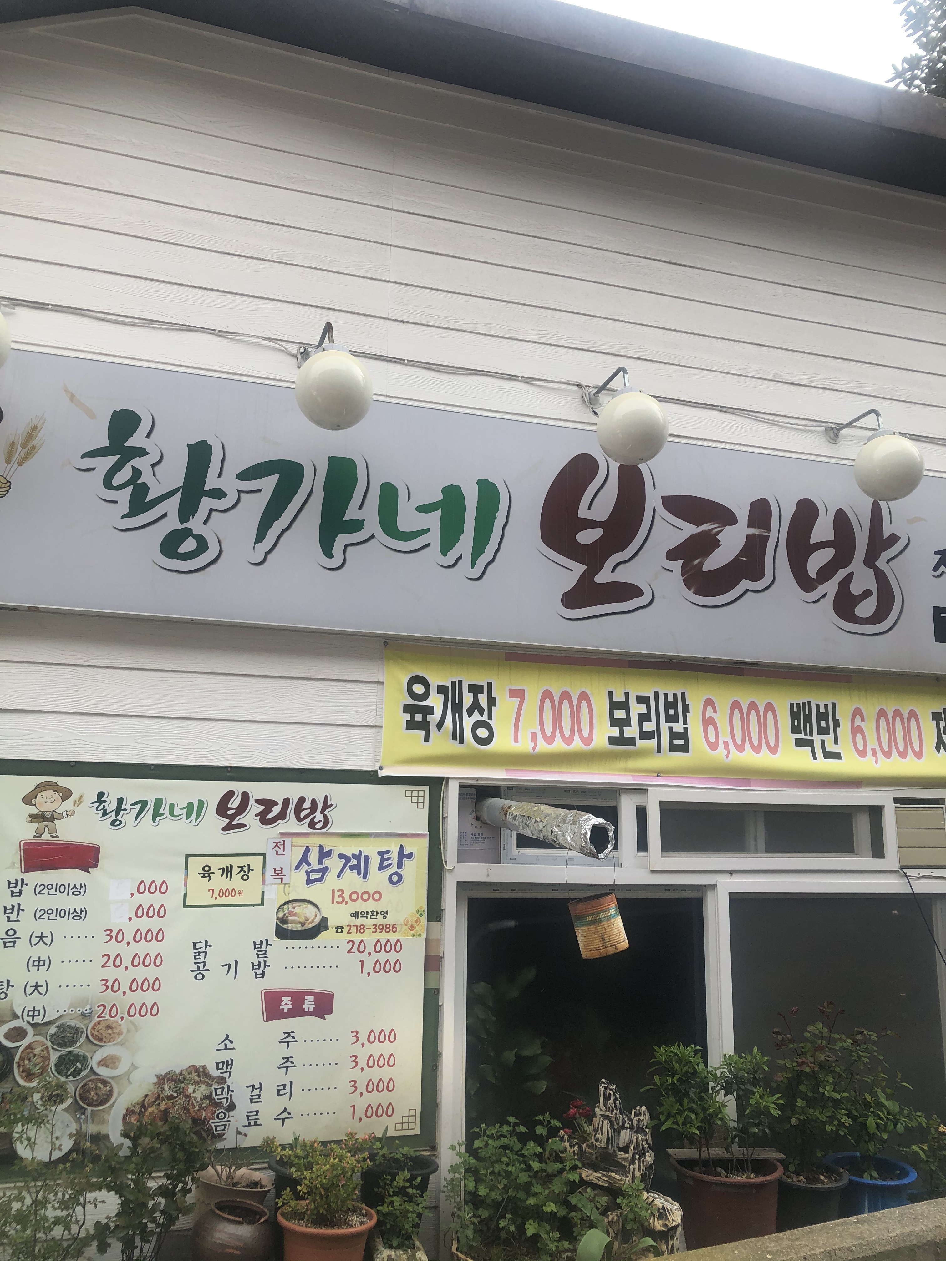 황가네보리밥