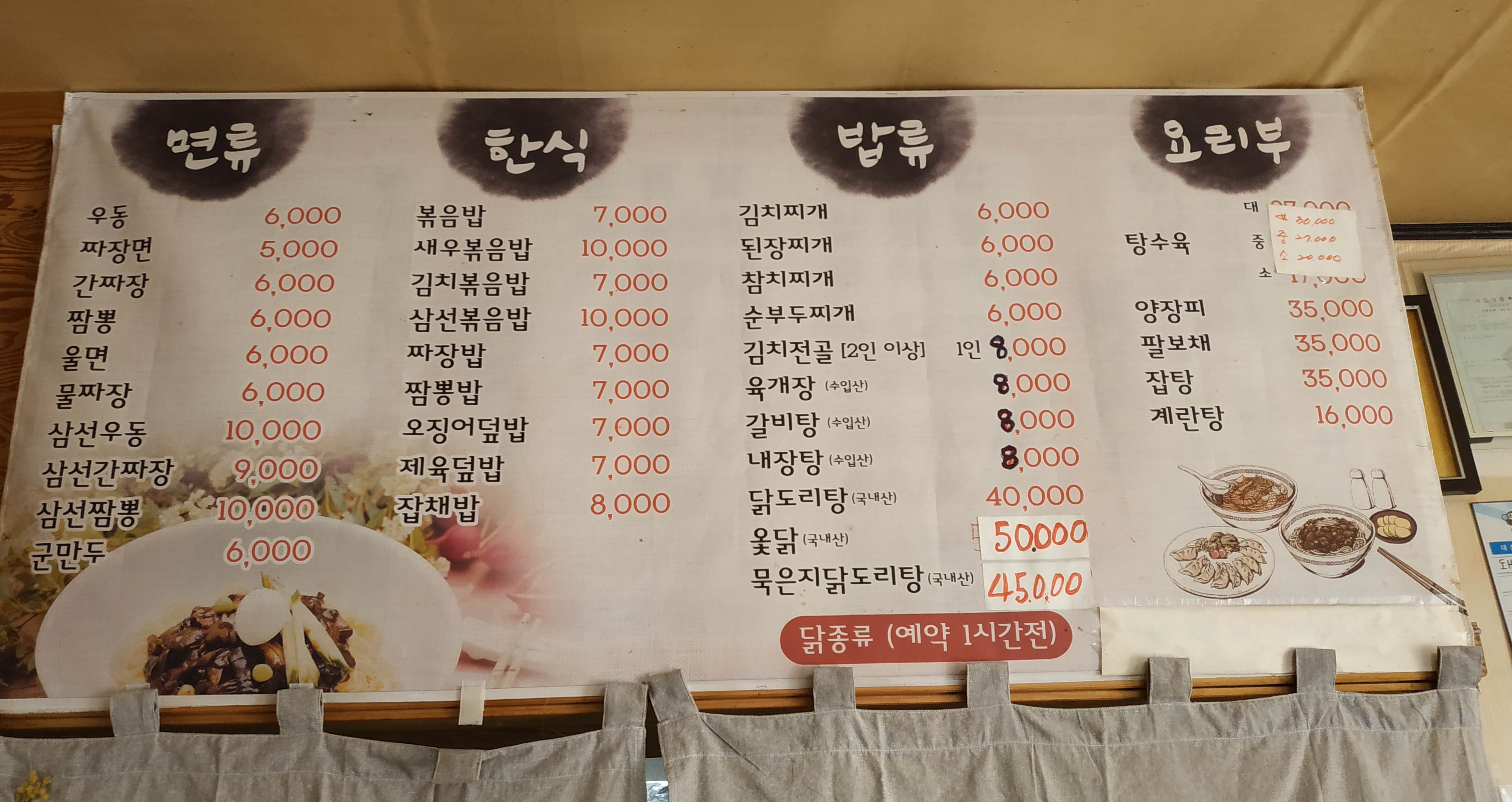 일심회관반점