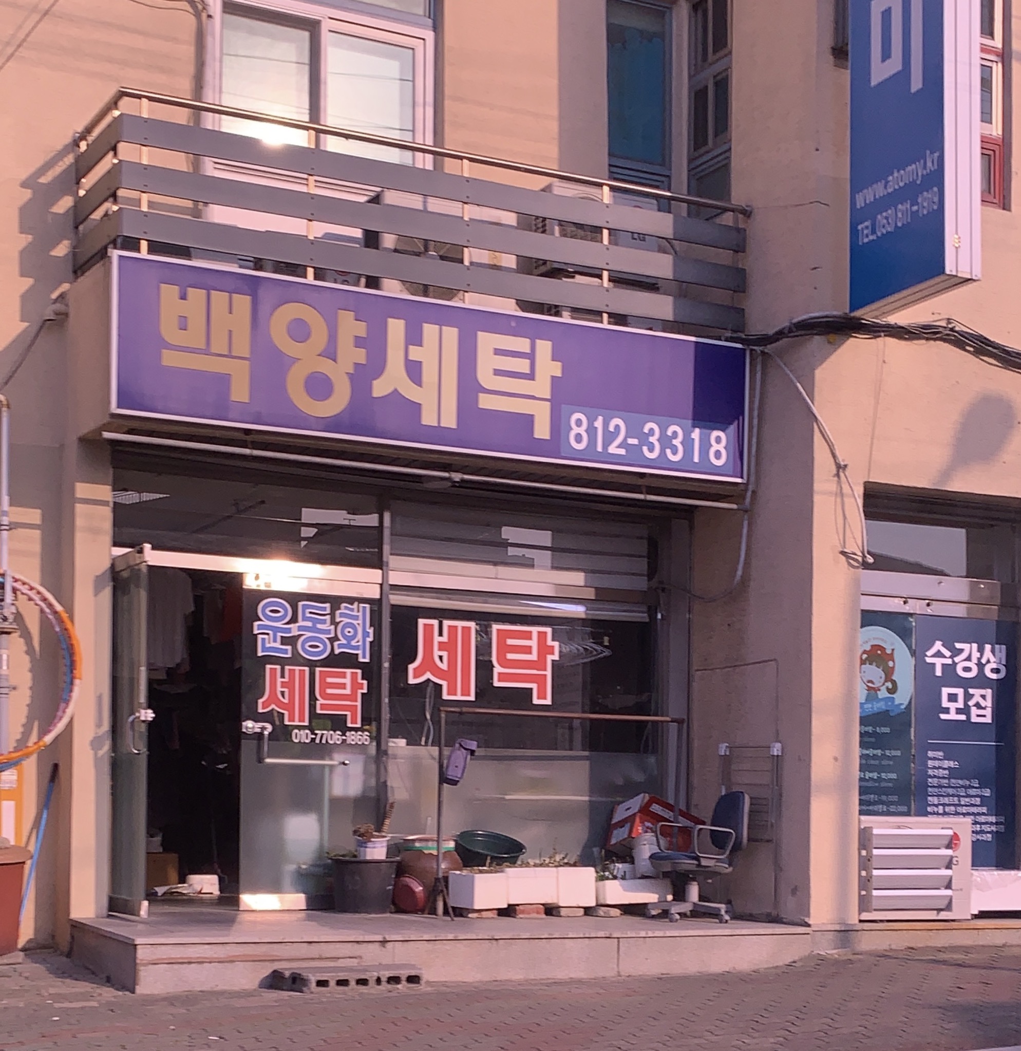 백양사세탁