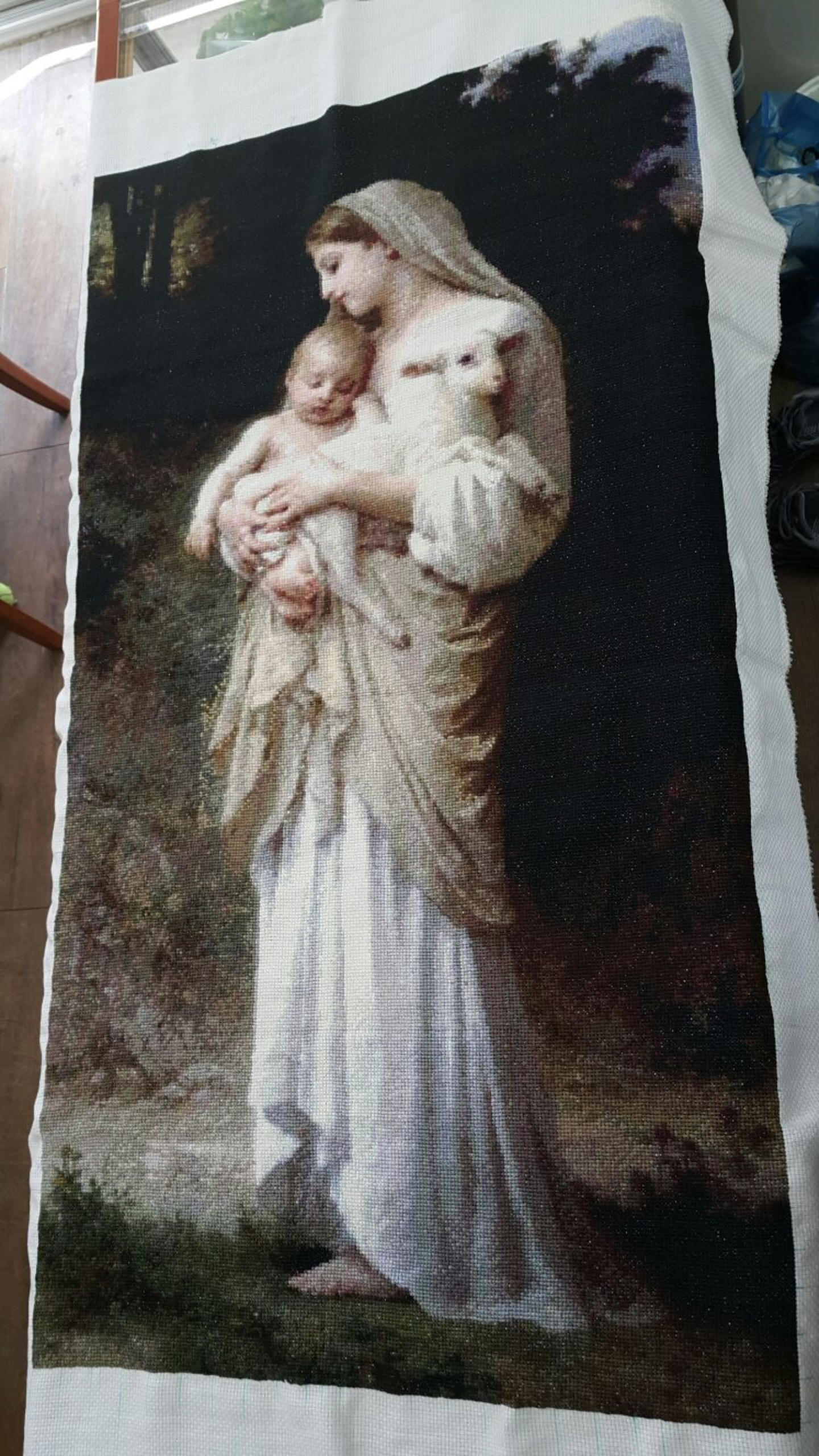황실유럽자수