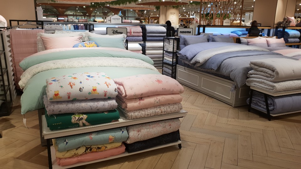 레노마홈 코지네스트 롯데백화점 부산본점