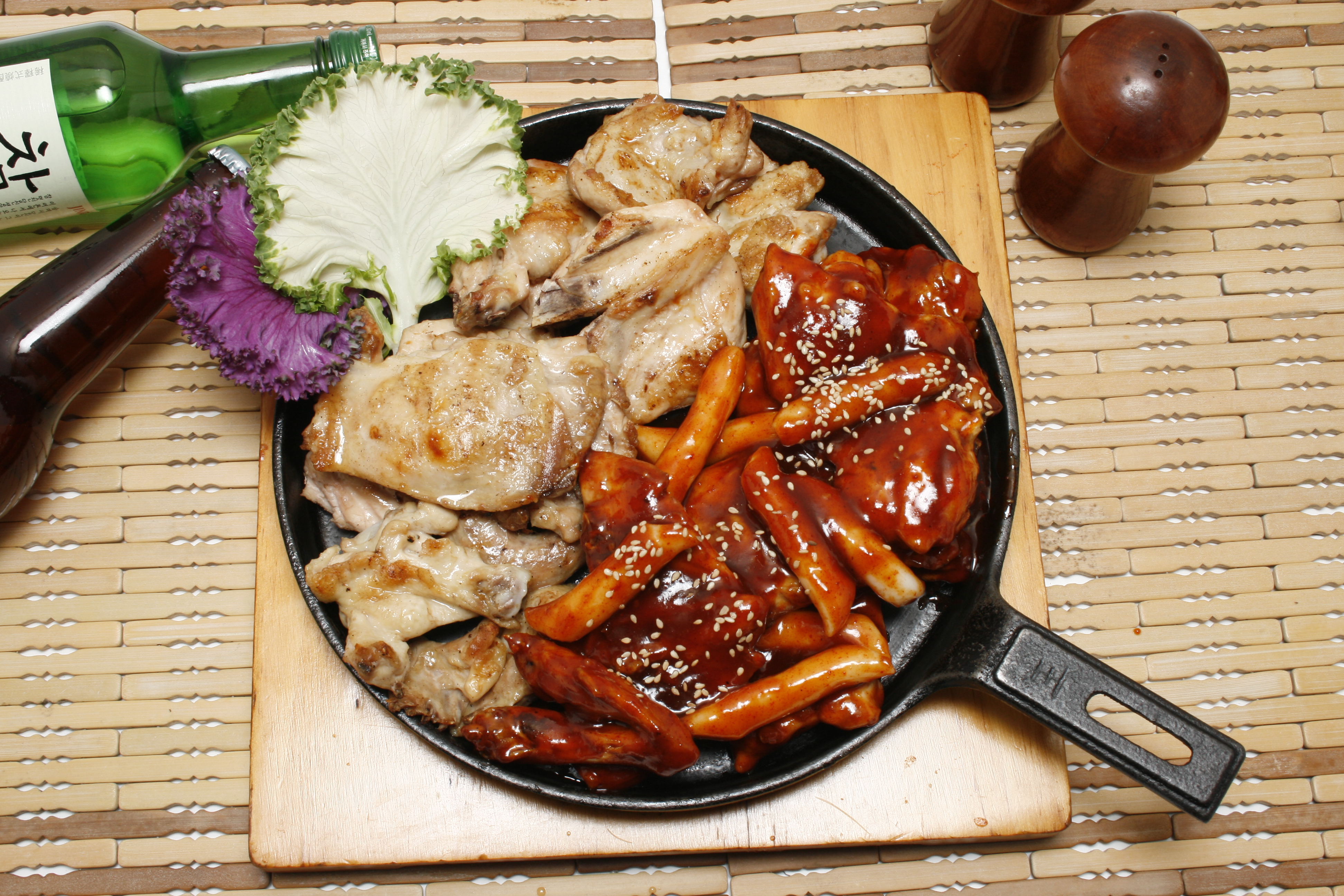 홈타운숯불바베큐치킨