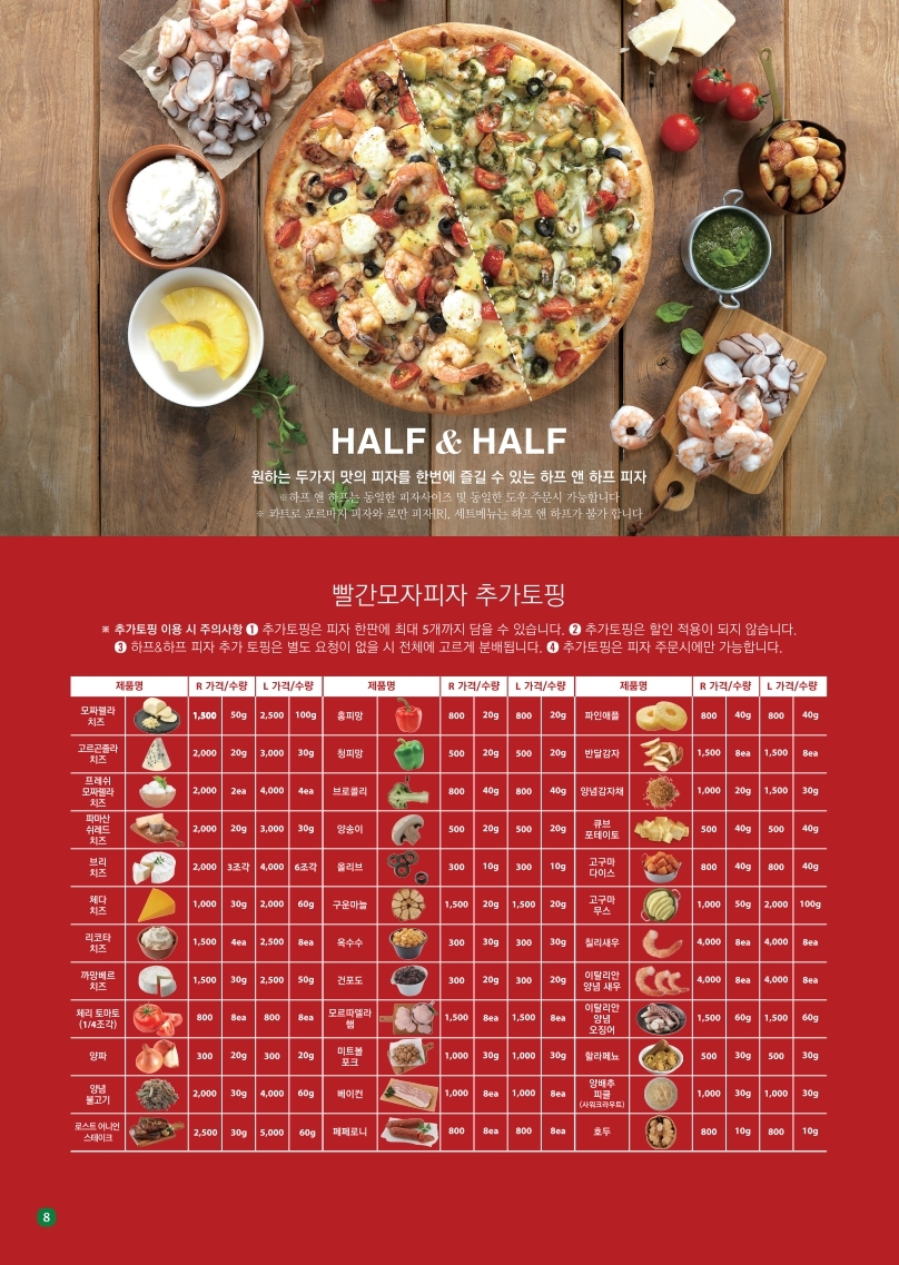 빨간모자 피자