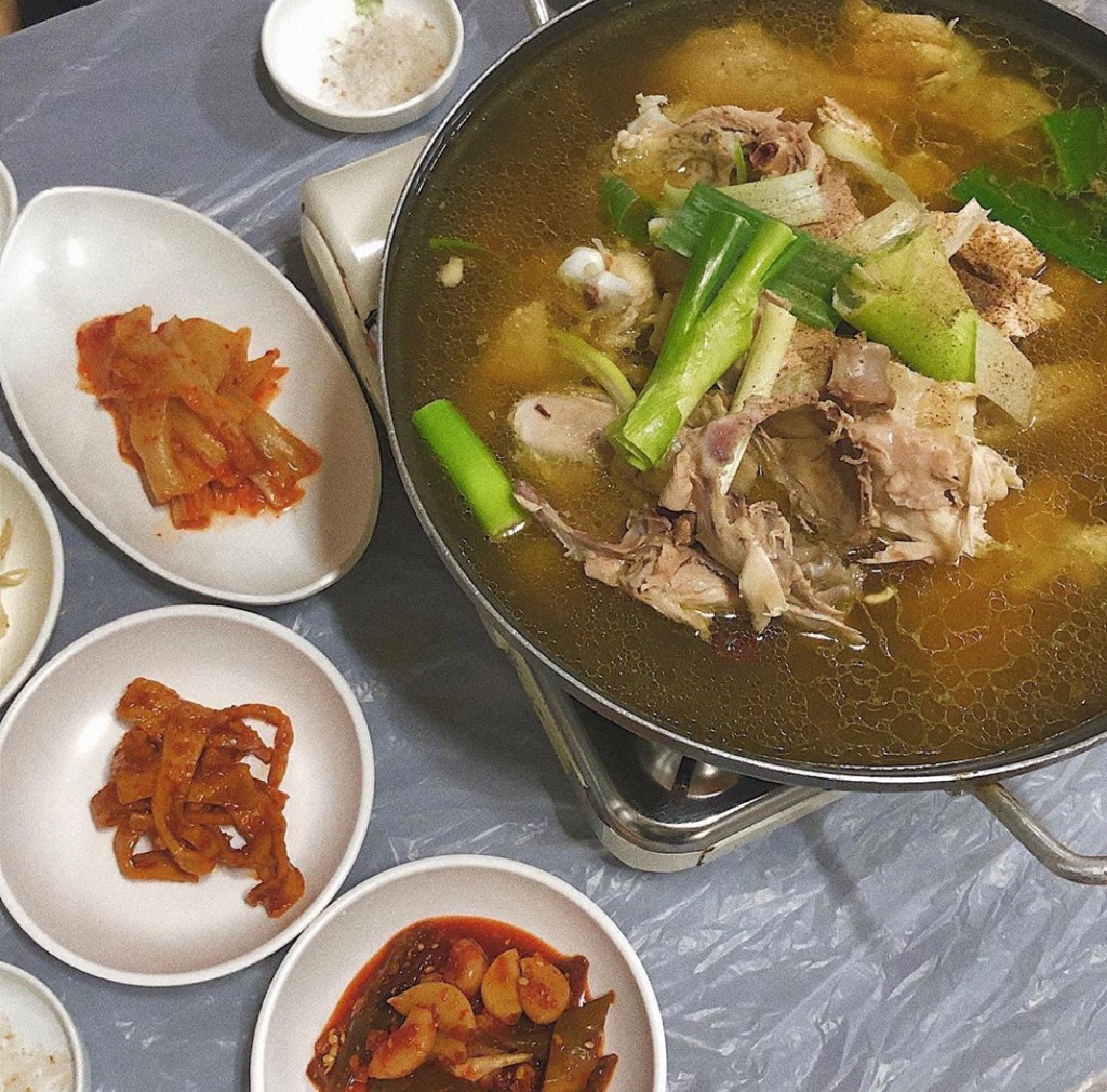 한방 오리백숙