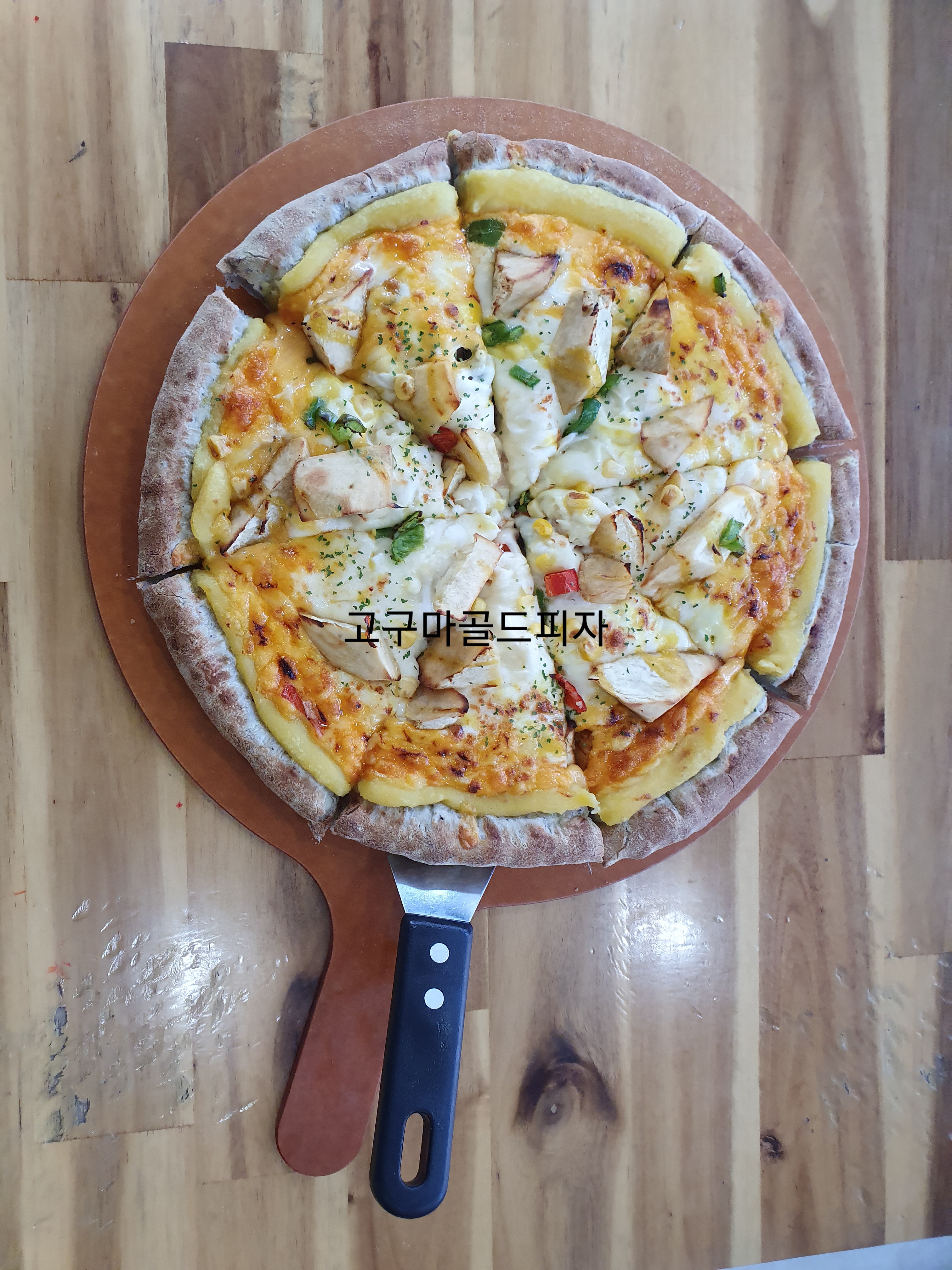 토마토 미스터파파임실치즈피자 상관신리점