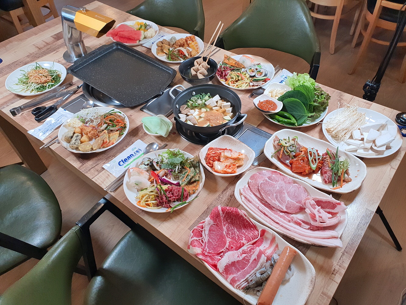 호랑이고기뷔페