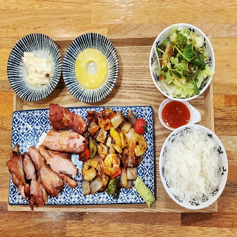 새우닷 스테이크