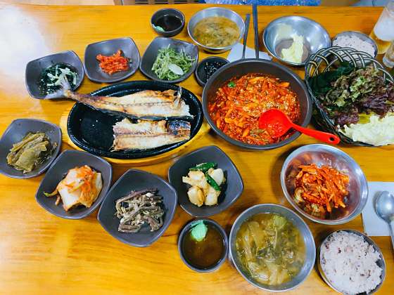 여수생선조림쌈밥