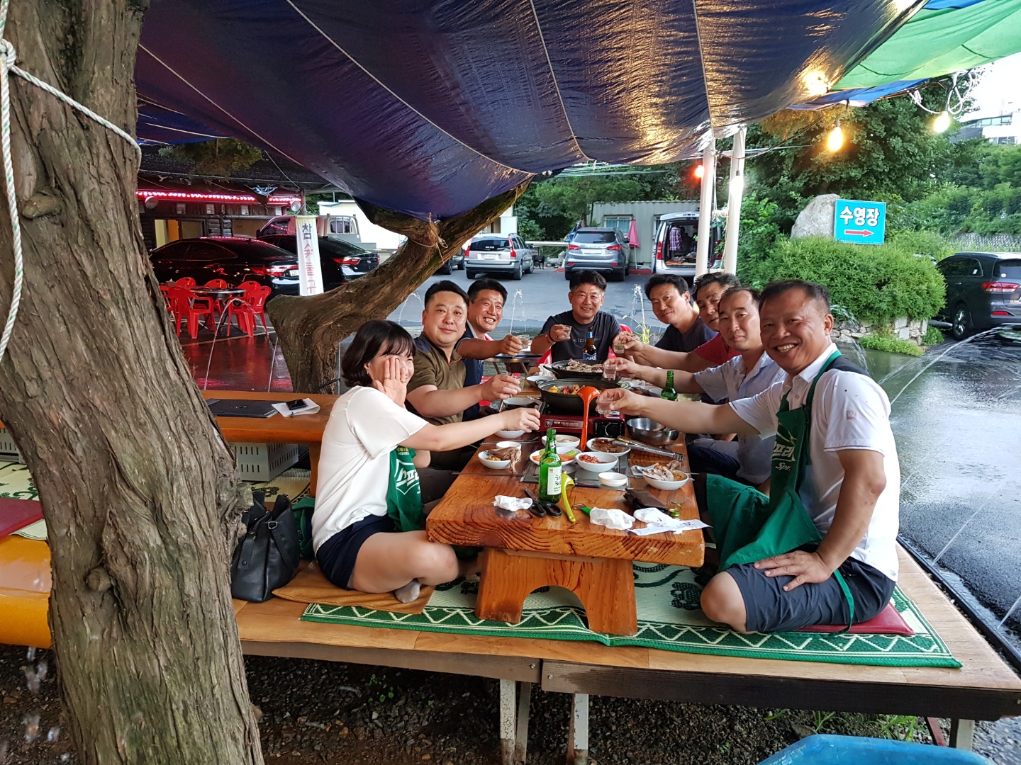 참숯불구이장흥돼지갈비촌