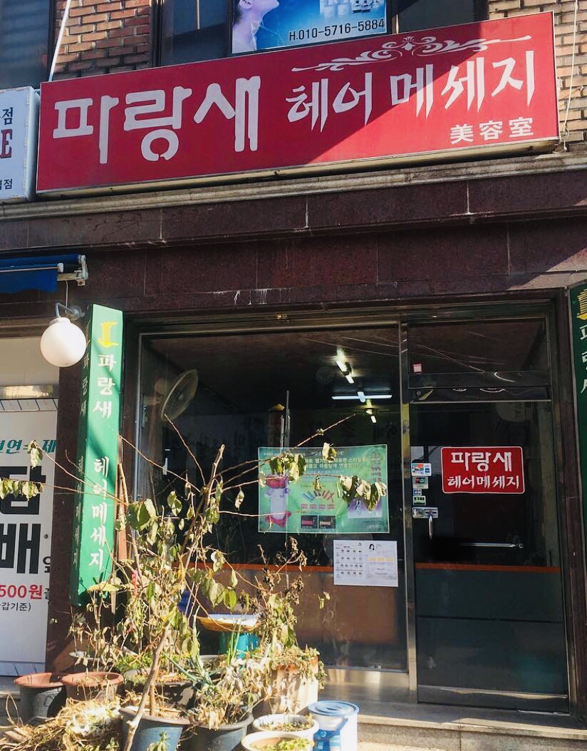 파랑새미용실