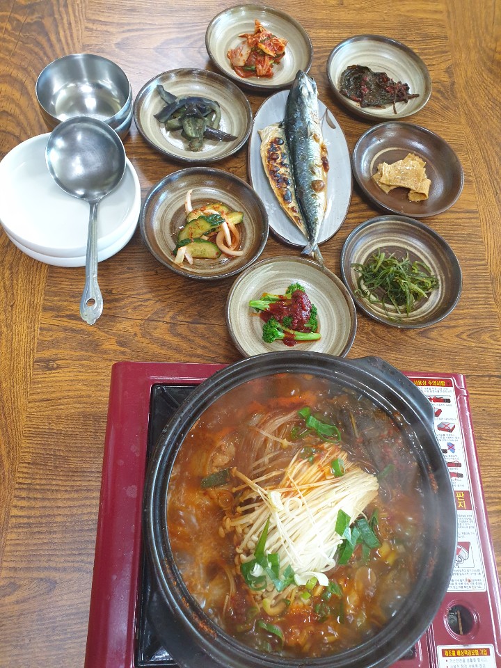 한울김치전골 경상 애견맛집