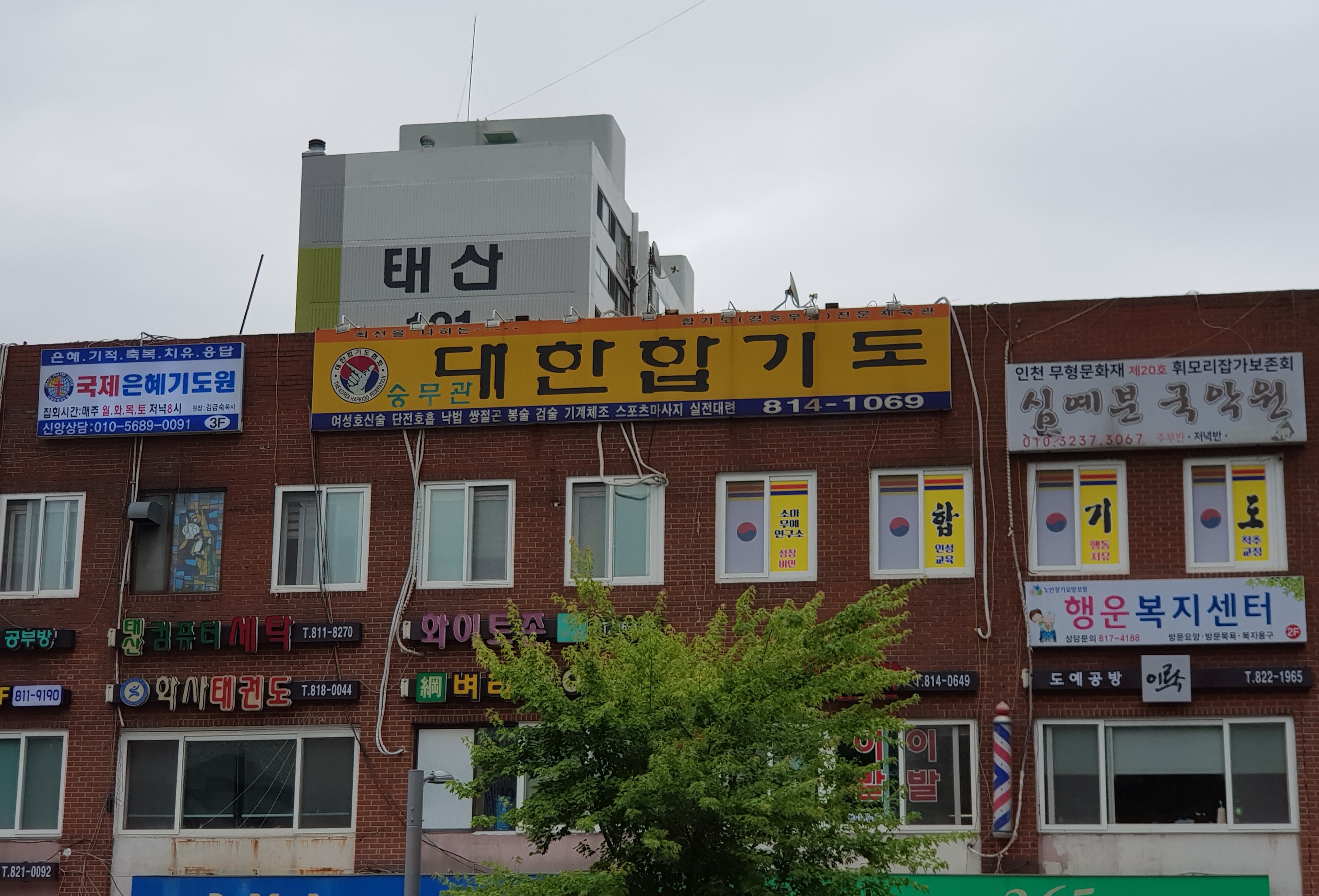 대한합기도 숭무관 연수본관