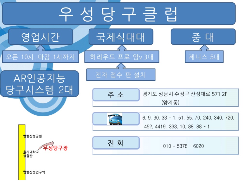 우성당구클럽