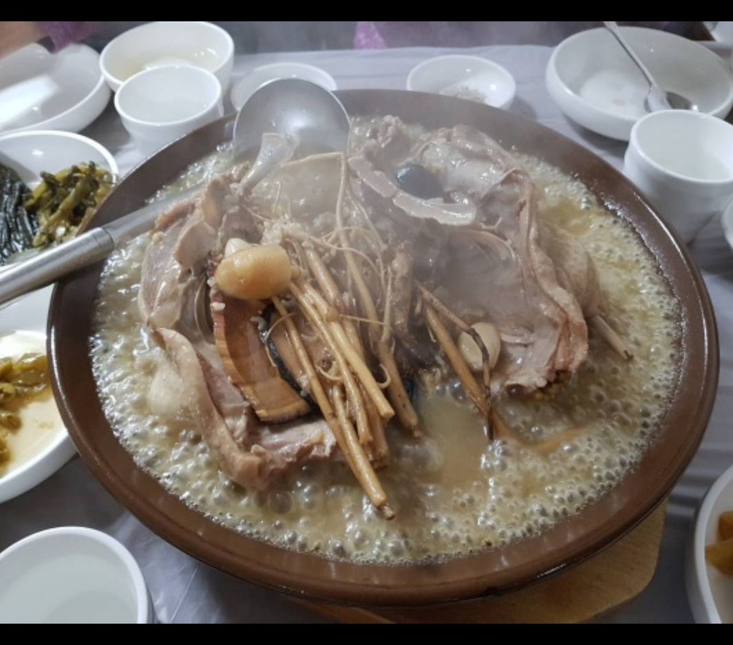 백제고을 누룽지백숙