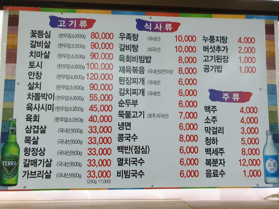 지원생고기정육식당